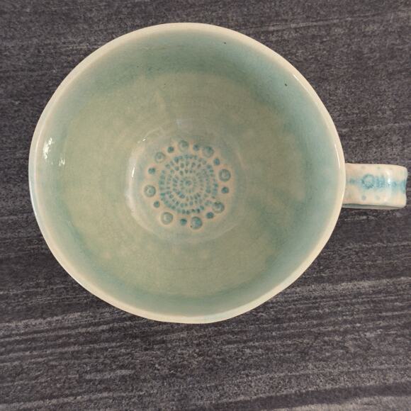 Anthropologie Old Havana Mint Color Mug Cup Replacement Portugal - Picture 2 of 5